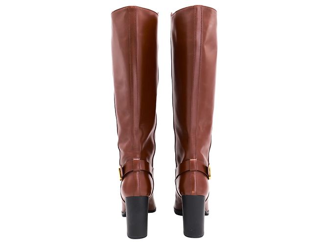 Botas Altas Tod's en Cuero Marrón - vista 4