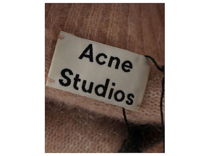 Suéter Rhira de Acne Studios en mohair rosa - vista 4