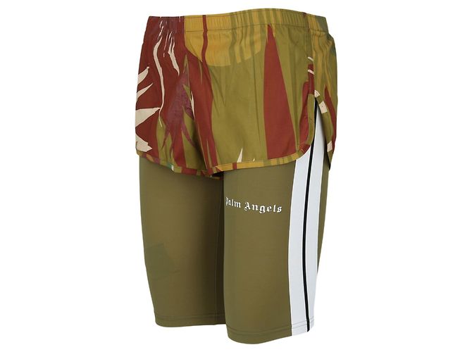 Pantaloncini foderati Jungle di Palm Angels - vista 2