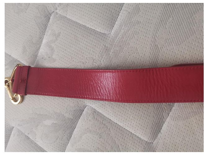 30 Montaigne Dior Pelle di agnello screpolata 30 Borsa Box Montaigne Rossa Rosso - vista 3