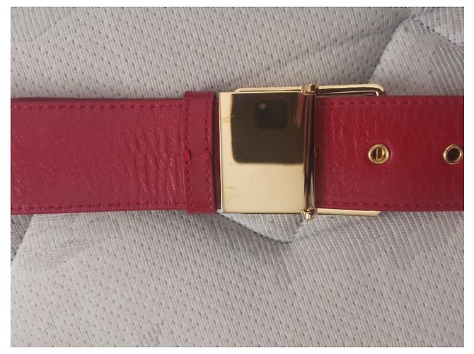 30 Montaigne Dior Pelle di agnello screpolata 30 Borsa Box Montaigne Rossa Rosso - vista 5