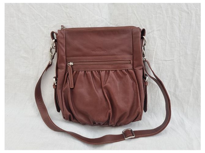 Borsa a tracolla Balenciaga 27size in pelle marrone Marrone scuro - vista 2