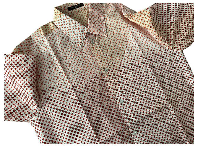 Louis Vuitton Camicia sfumata stampata Multicolore - vista 12