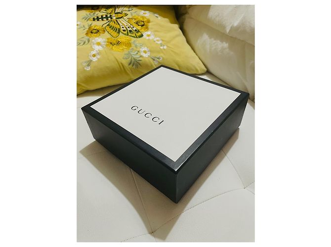 Marmont Gucci Gürtel mit GG Schnalle schwarzes Leder - Ansicht 4
