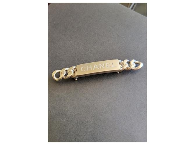 Fermaglio per capelli CHANEL Silver hardware - vista 2