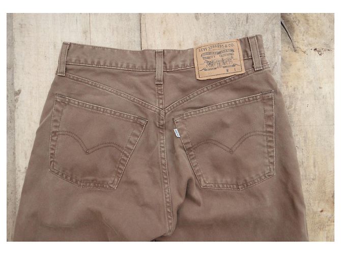 Levi's LEVIS 551 W "personalizado" 31 l32 Castaño - vista 7