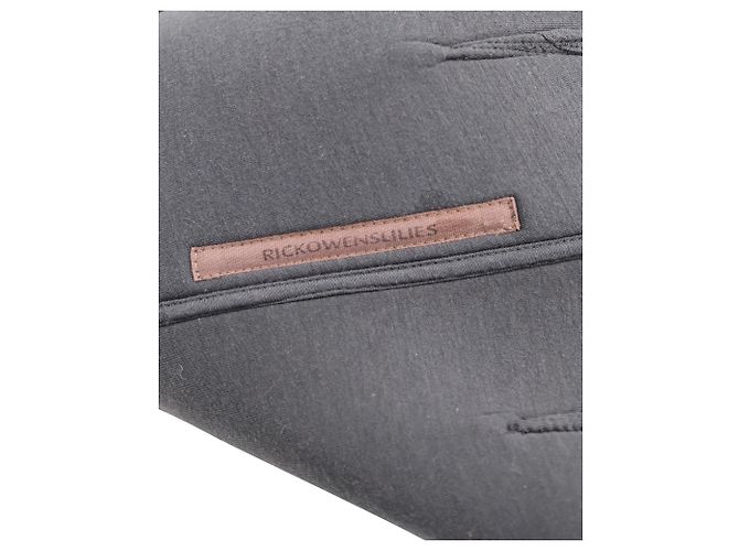 Rick Owens Lilies Campala-Jacke aus blauem Wildleder - Ansicht 4
