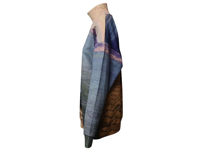 Marques Almeida Rollkragenpullover mit grafischem Print aus mehrfarbigem Polyester - Ansicht 3