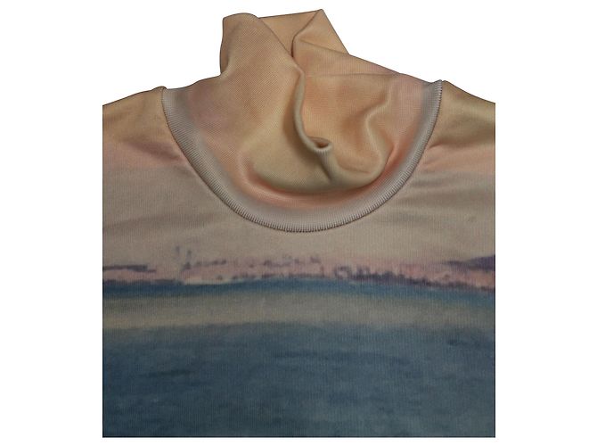 Marques Almeida Rollkragenpullover mit grafischem Print aus mehrfarbigem Polyester - Ansicht 4