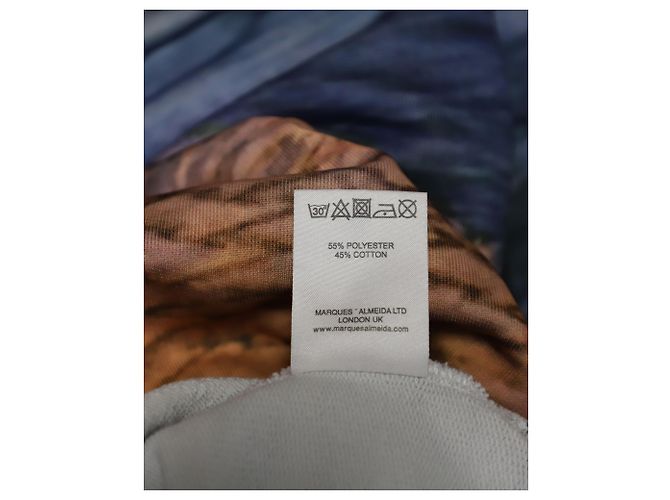 Marques Almeida Rollkragenpullover mit grafischem Print aus mehrfarbigem Polyester - Ansicht 6