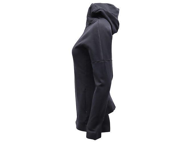 Y3 Y-3 Frost Zip Top aus schwarzer Baumwolle - Ansicht 2