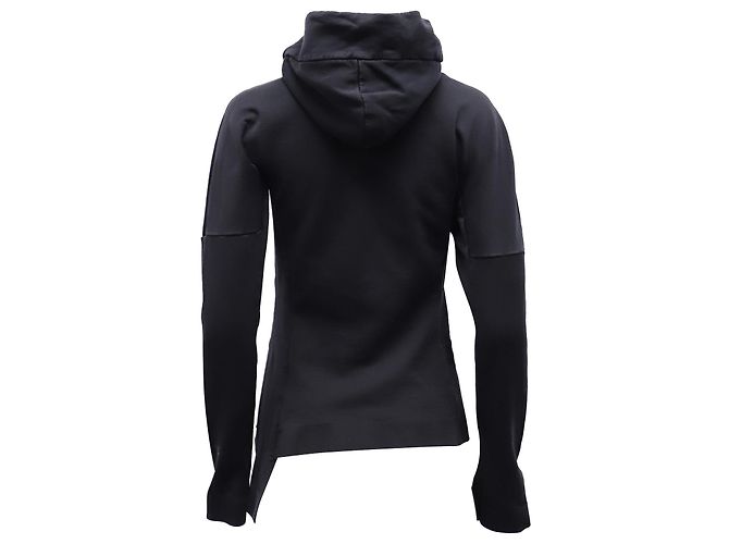 Y3 Y-3 Frost Zip Top aus schwarzer Baumwolle - Ansicht 3