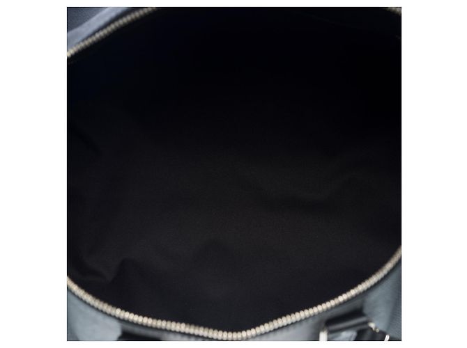 Borsa LOUIS VUITTON Keepall in Pelle Nera - 101147 Nero - vista 10