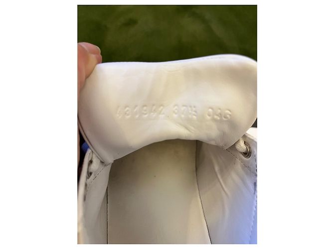 Gucci Bee Sneaker aus Leder weiß - Ansicht 9