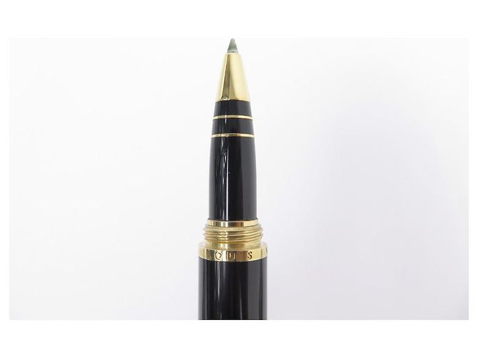LOUIS VUITTON ROLLERBALL SPIRIT ORO RESINA NERA PENNA A SFERA NERA Nero - vista 5
