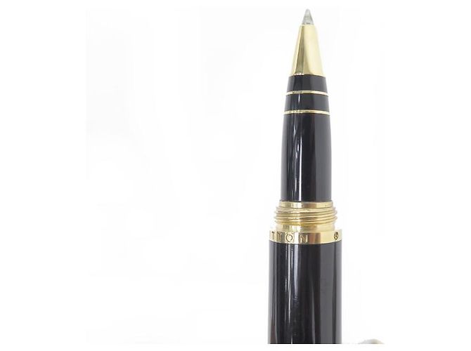 LOUIS VUITTON ROLLERBALL SPIRIT ORO RESINA NERA PENNA A SFERA NERA Nero - vista 6
