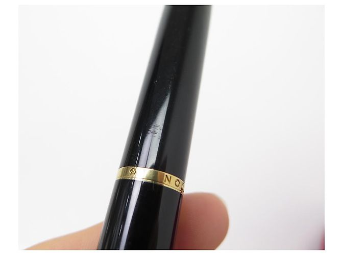 LOUIS VUITTON ROLLERBALL SPIRIT ORO RESINA NERA PENNA A SFERA NERA Nero - vista 9