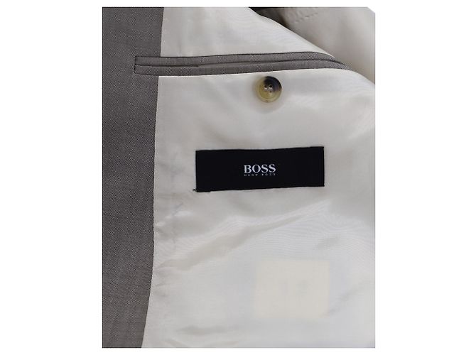 Hugo Boss Blazer in Beige Wool - view 3