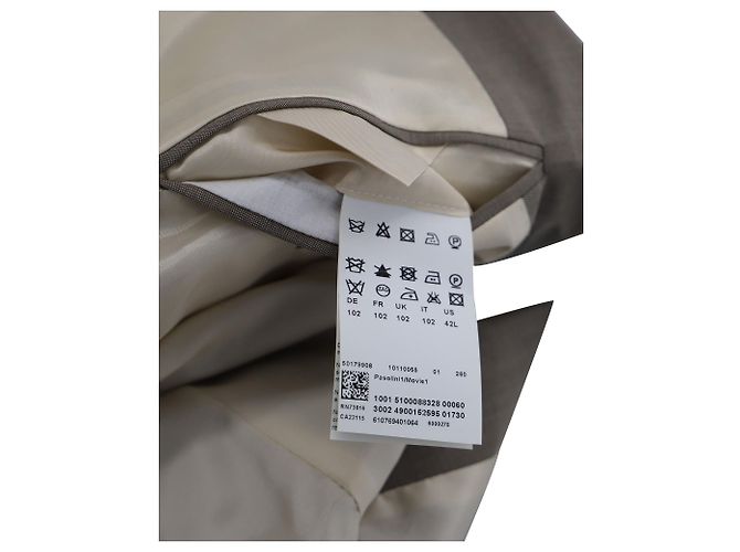 Hugo Boss Blazer in Beige Wool - view 4