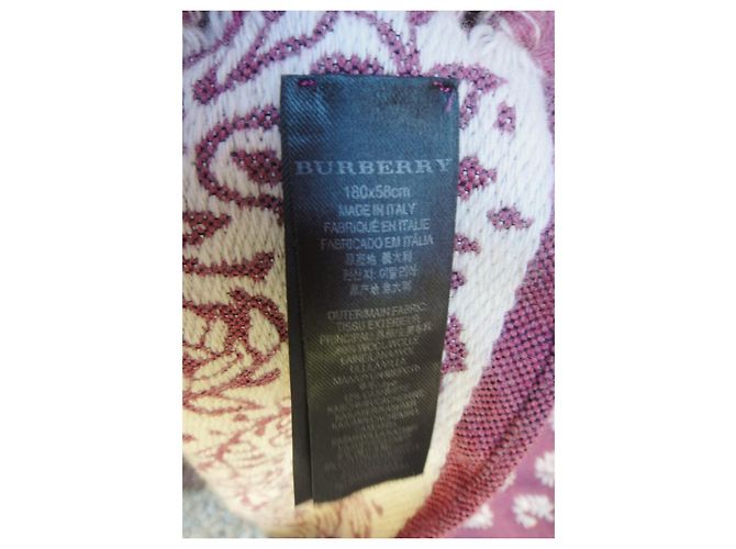 Burberry-Überwurf aus Wolle und Kaschmir Mehrfarben - Ansicht 3