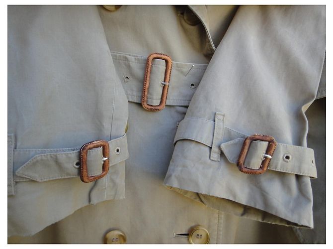 fossa vintage Burberry 32 / 34 Cachi - vista 5