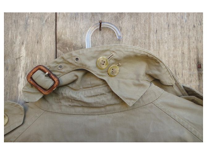 fossa vintage Burberry 32 / 34 Cachi - vista 6