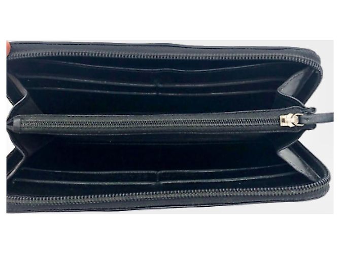 Chanel Black  CC Caviar leather wallet - view 6