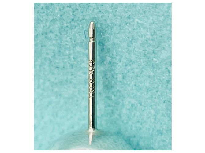 Vintage Tiffany & Co. orecchini con testa a sfera Argento Silver hardware - vista 2