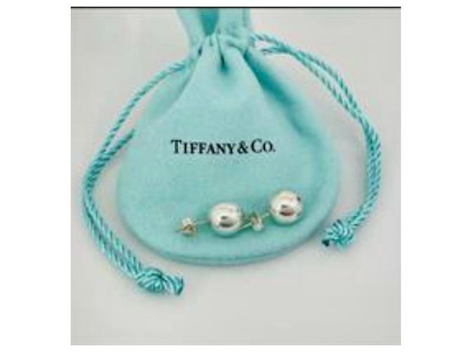 Vintage Tiffany & Co. orecchini con testa a sfera Argento Silver hardware - vista 9