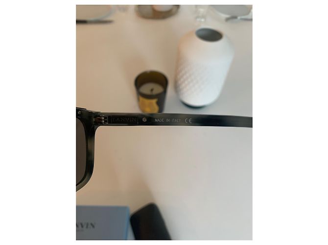 Lanvin Schildpattbrille Schwarz - Ansicht 7