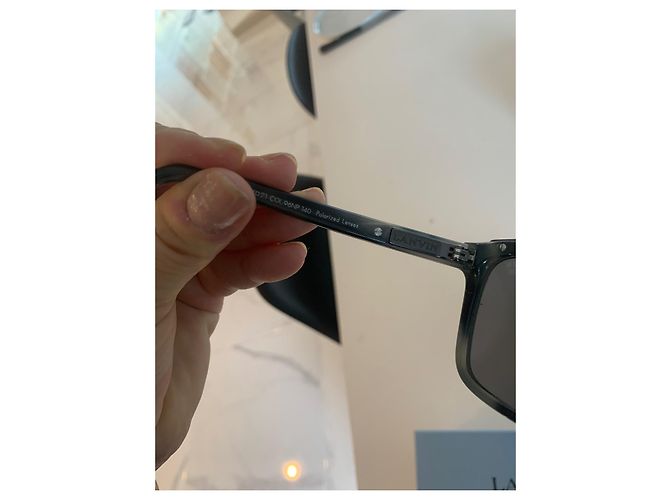 Lanvin Schildpattbrille Schwarz - Ansicht 9
