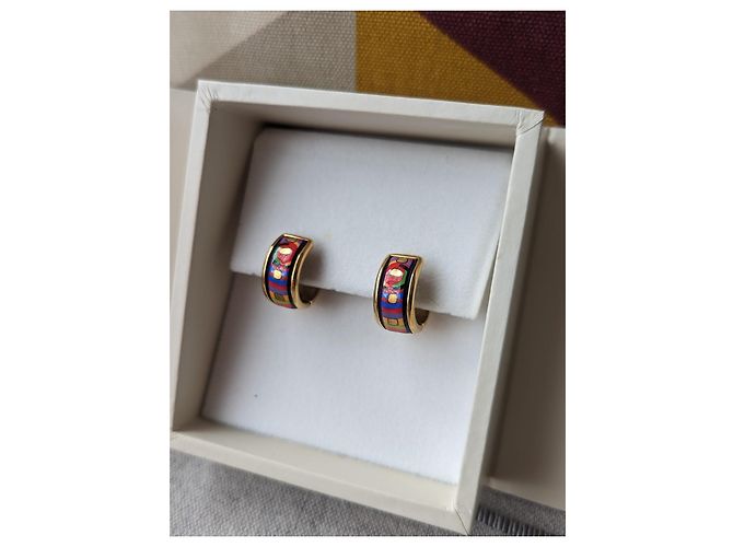Frey Wille Hundertwasser Lebensspirale 18k Gelbgold Ohrringe Box Mehrfarben - Ansicht 12