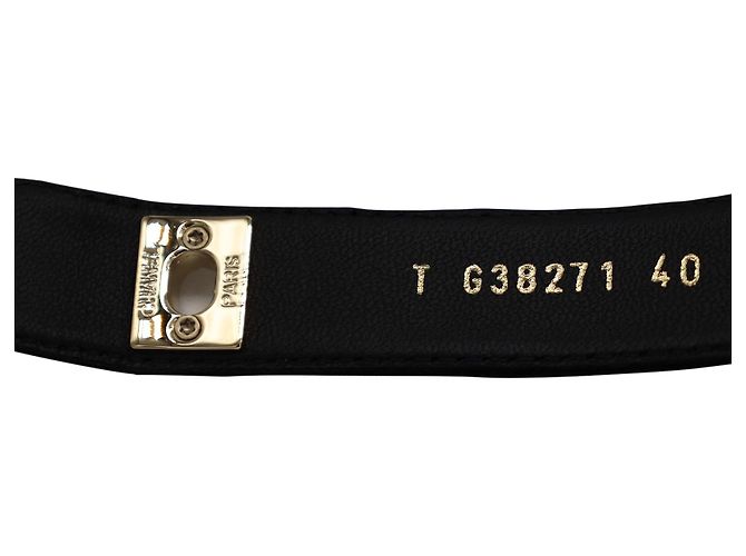 Chanel Turn Lock Clogs aus schwarzem Wildleder - Ansicht 7
