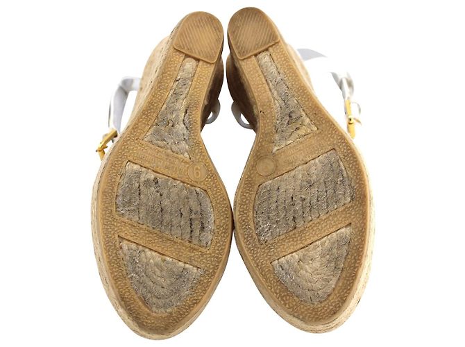 Ralph Lauren Espadrilles aus weißem Canvas - Ansicht 7