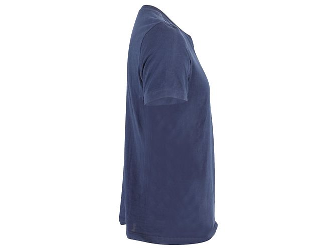 T-shirt girocollo Louis Vuitton in cotone blu navy - vista 2