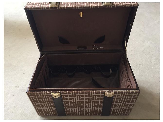 Trousse vintage PIERRE BALMAIN Marrone - vista 4