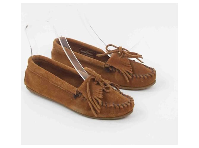Mocassini Minnetonka 38 Marrone - vista 3