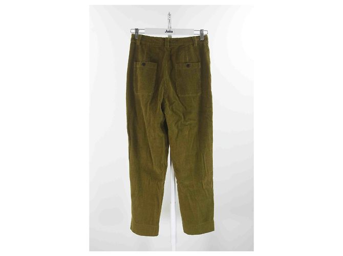 Pomandère Pantalón recto Pomandere 34 Caqui - vista 3