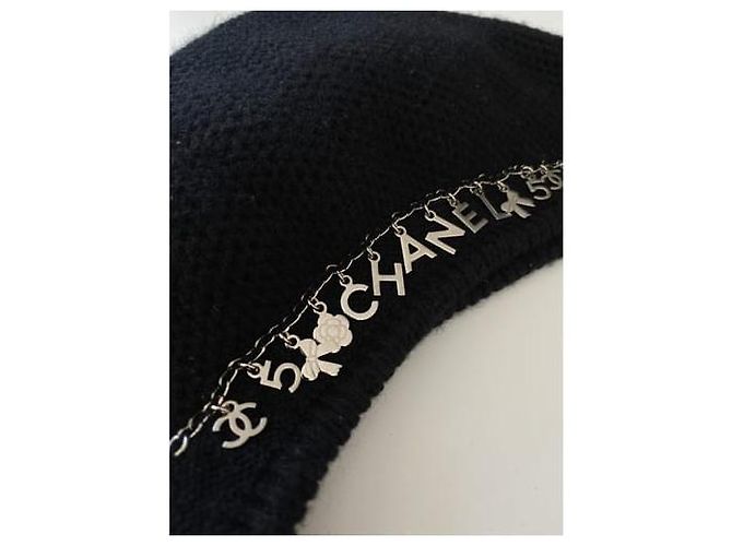 Cambon Chanel Barett aus Kaschmir mit Charme Blau - Ansicht 3
