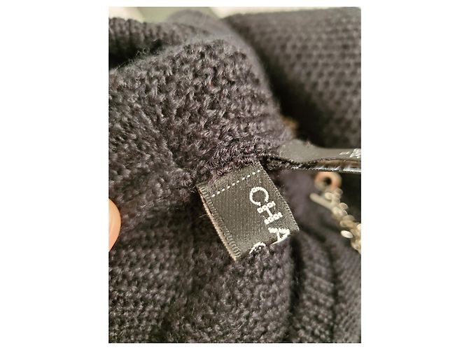 Cambon Chanel Barett aus Kaschmir mit Charme Blau - Ansicht 4