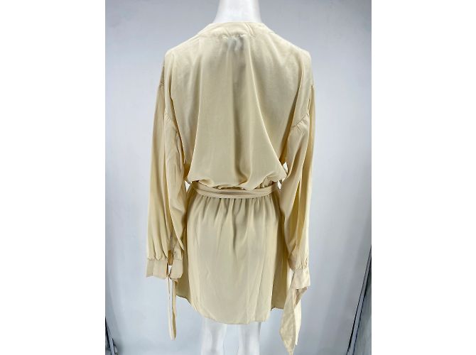 Nanushka Kleider T.International M Synthetisch Beige - Ansicht 2