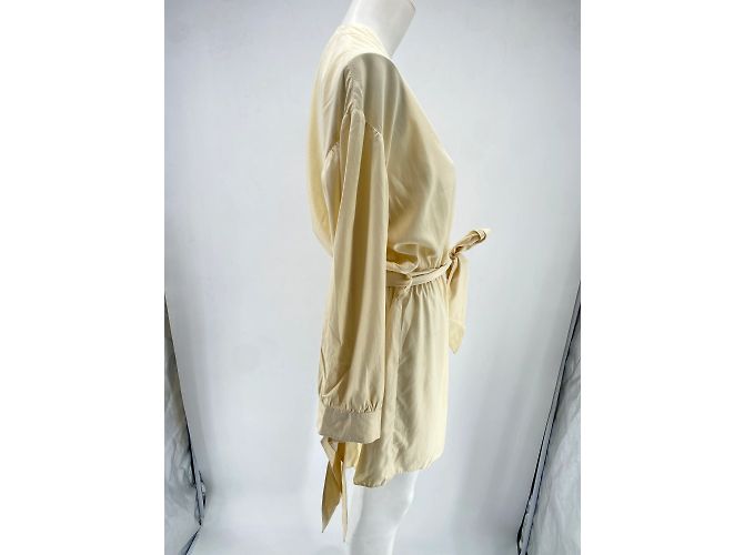Nanushka Kleider T.International M Synthetisch Beige - Ansicht 4