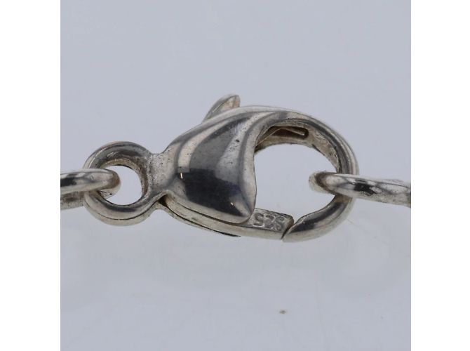 Louis Vuitton Halskette mit Lockit-Anhänger Silber - Ansicht 5