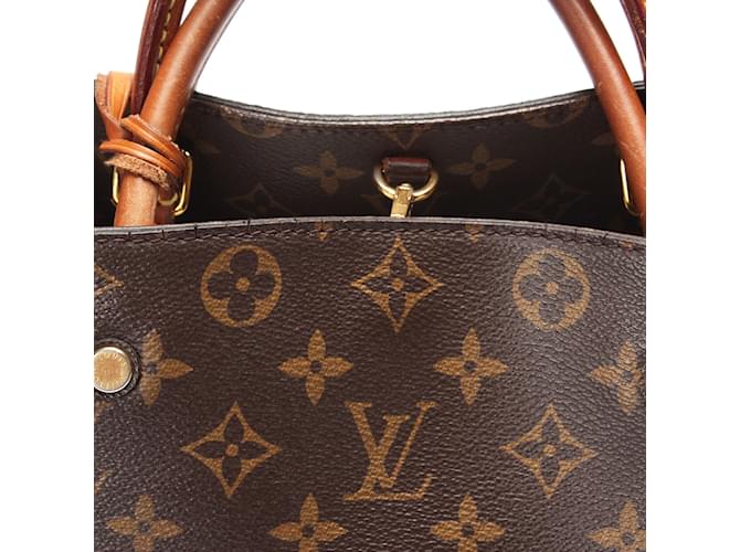 Artsy Louis Vuitton Monogramma Montaigne MM Marrone - vista 12