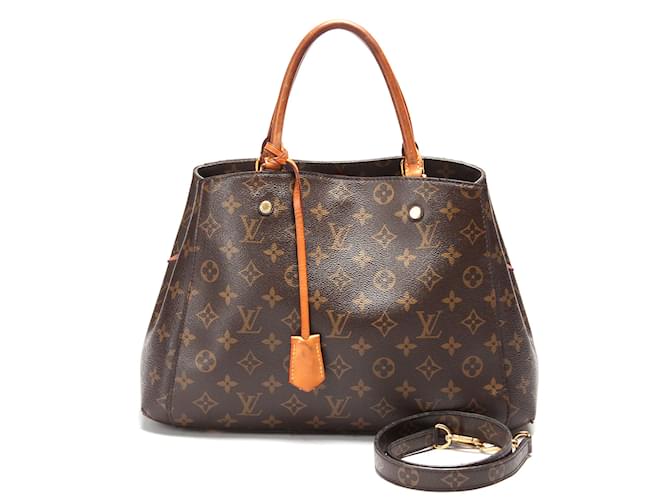 Artsy Louis Vuitton Monogramma Montaigne MM Marrone - vista 2