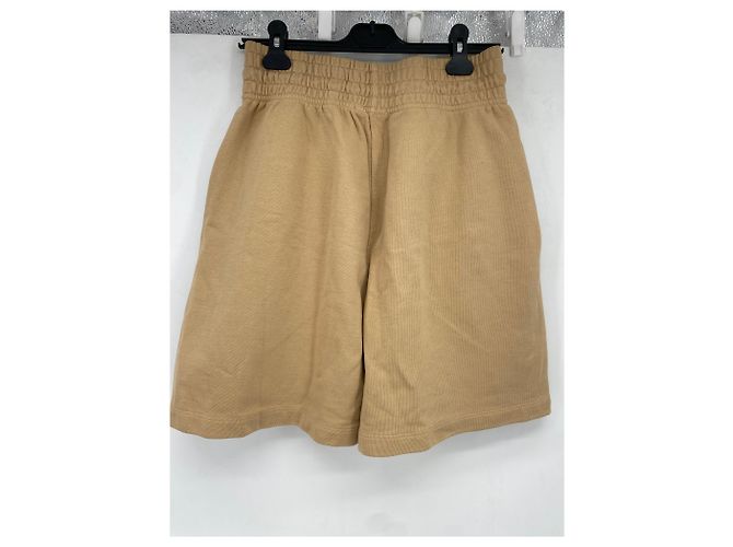 Shorts Agolde T.International S Algodón Beige - vista 2