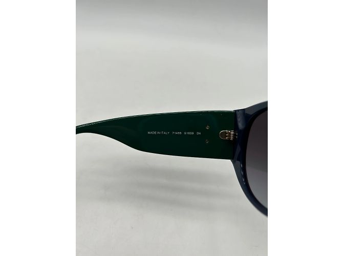 CHANEL Sonnenbrille T.  Plastik Marineblau - Ansicht 3