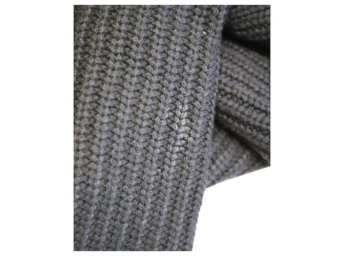 Rollkragen-Strickpullover von Zadig & Voltaire aus marineblauem Acryl - Ansicht 7