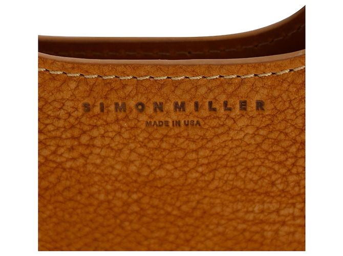 Simon Miller Mini Birch Tote in nabuk marrone chiaro Beige - vista 10