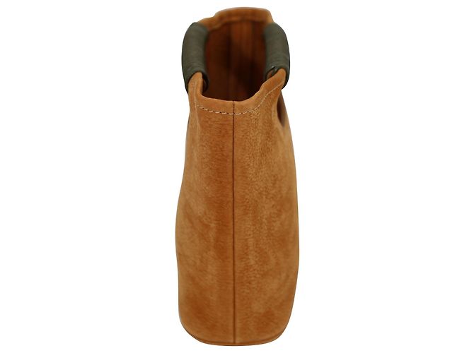 Simon Miller Mini Birch Tote in nabuk marrone chiaro Beige - vista 4